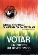 Eleições intercalares para a Assembleia da República: 2 de Dezembro de 1979