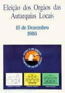 Eleição dos Órgãos das Autarquias Locais: 15 de Dezembro 1985