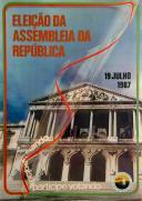 Eleição da Assembleia da República: 19 Julho 1987